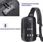 OZUKO Sling Backpack Sling Bag Crossbody Backpack Shoulder Casual Daypack Rucksack for Men - Image 6